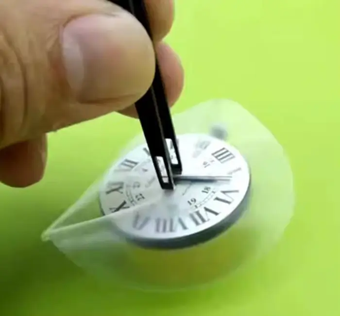 Ensemble de 50 films de protection pour cadran de montre, protège les aiguilles de la montre, élimin