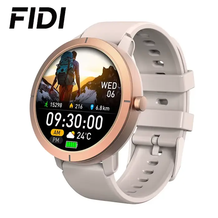FIDI GPS 6 selles montre intelligente boussole altimètre barométrique 170 Modes Sport 5ATM étanche 1