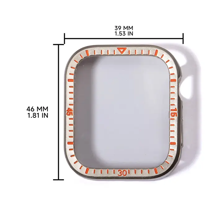 Verre trempé + étui pour Apple Watch
