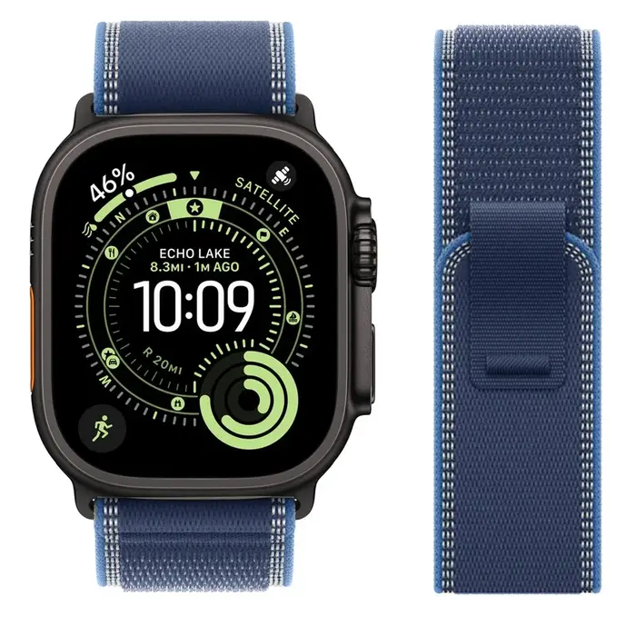 Boucle de sentier pour bracelet de montre Apple Ultra 3 11 10 9 8 7 6 5 SE 49mm 46mm 45mm 42mm 44mm 40mm 41