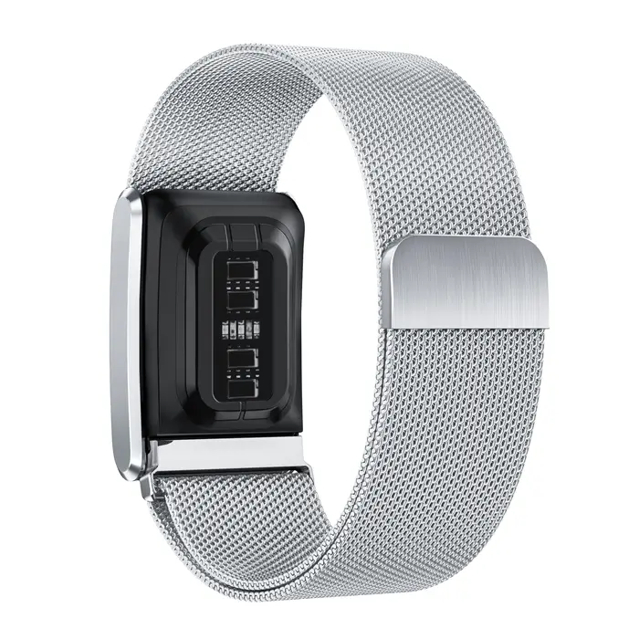 Bracelet de montre magnétique en métal milanais pour Whoop 5.0 (versions standard et ECG)