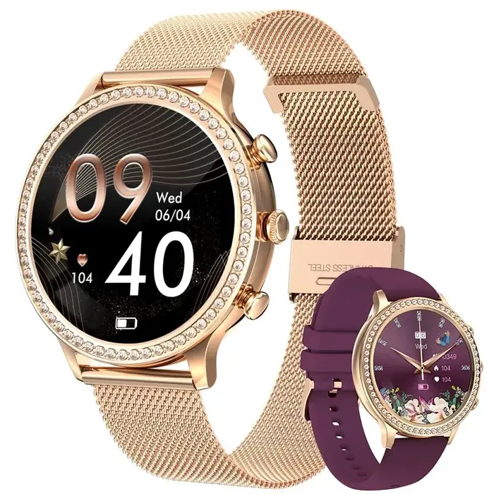 Montre intelligente étanche pour homme et femme