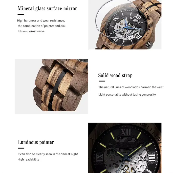 KUNHUANG Montre homme