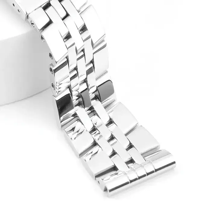 Bracelet de montre en acier inoxydable massif