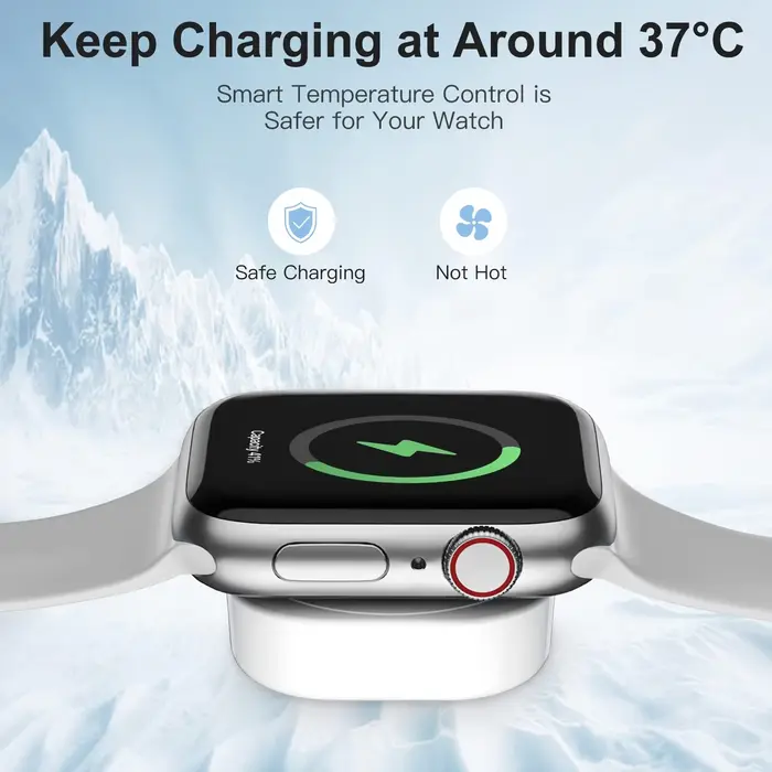 Câble de charge rapide sans fil magnétique USB pour Apple Watch