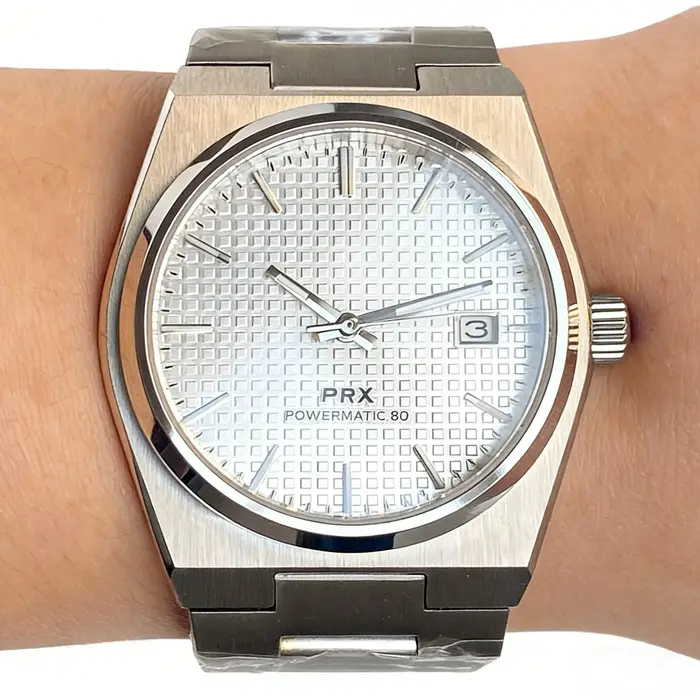 Montre mécanique automatique pour homme Tandorio 40 mm PRX avec cristal saphir