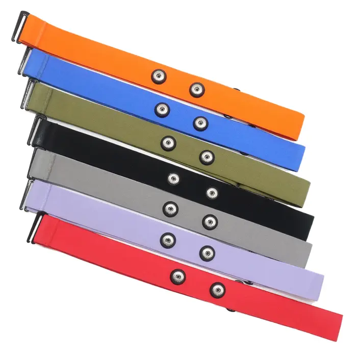 Fitspur Bracelet de remplacement pour moniteur de fréquence cardiaque compatible avec Polar H9 H10 Coospo Wahoo Garmin Fitcent PolarLab