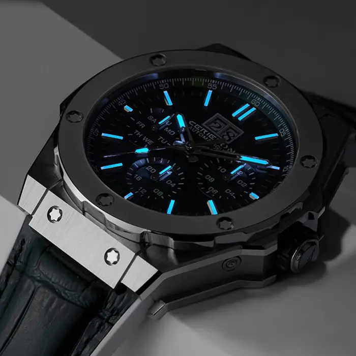 Montre mécanique multifonctionnelle pour hommes