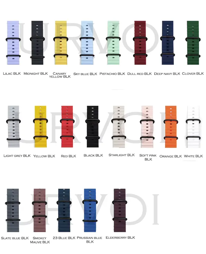 URVOI Ocean Band pour Apple Watch Ultra 3 2 bracelet série 11 10 9 8 SE3