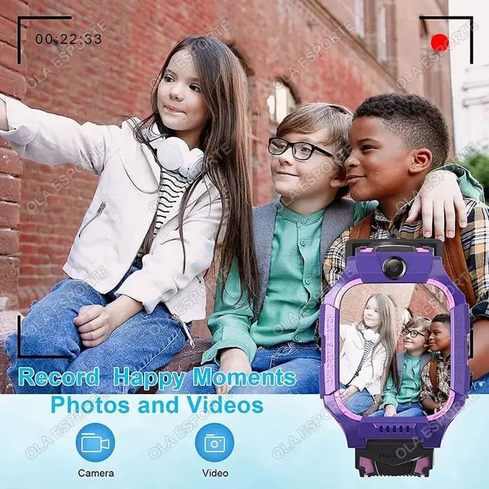 Nouvelle Montre Connectée GPS pour Enfants 2026 avec Carte SIM 2G