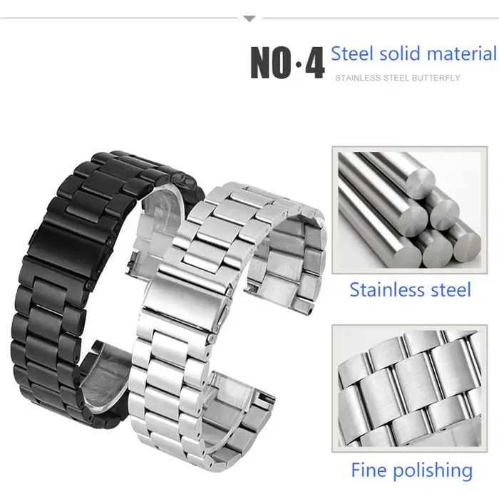 Bracelet de montre en acier inoxydable
