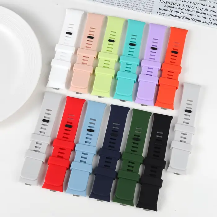 Bracelet en silicone d'origine pour montre connectée Redmi Watch 4 5 6