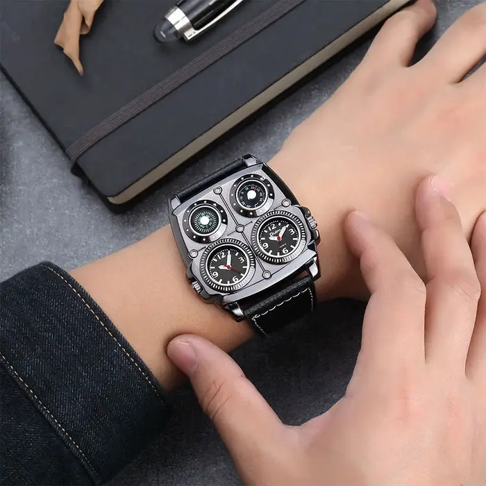 Oulm – montre à Quartz pour homme