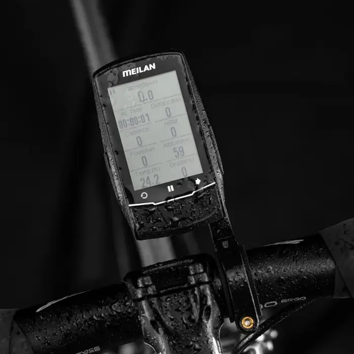 MEILAN M1 Finder GPS ordinateur de vélo 2.6 pouces grand écran cyclisme en plein air Navigation sans fil compteur de