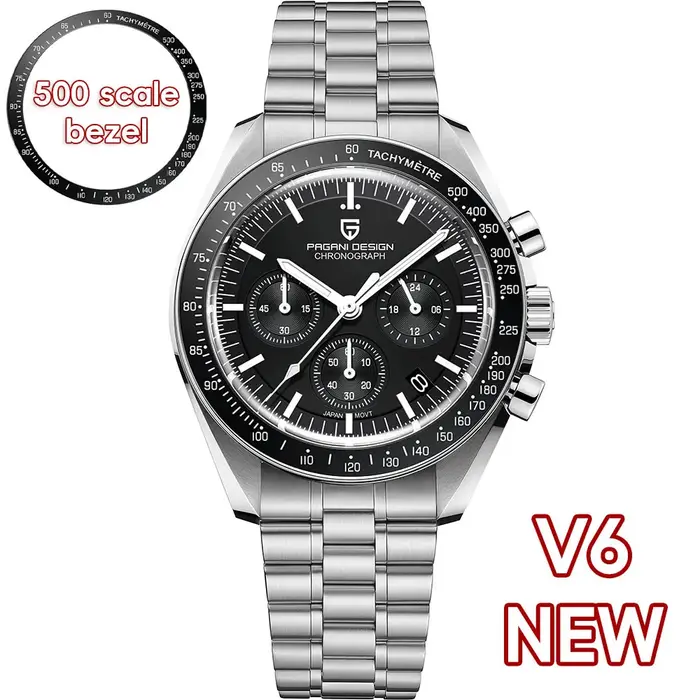 Montres pour hommes PAGANI DESIGN 2026 Nouvelle V5 PD1701 Montre à quartz de luxe