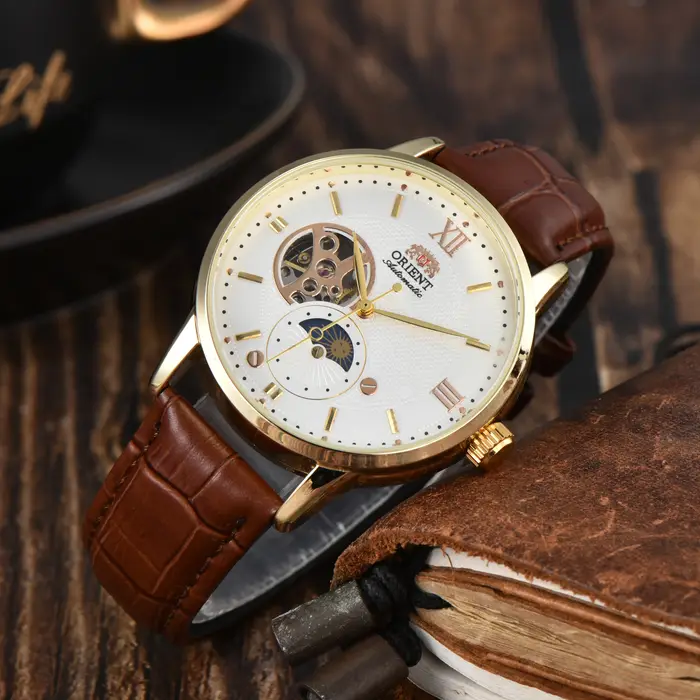 DFDG Orient Sport Montre mécanique automatique unisexe Soleil