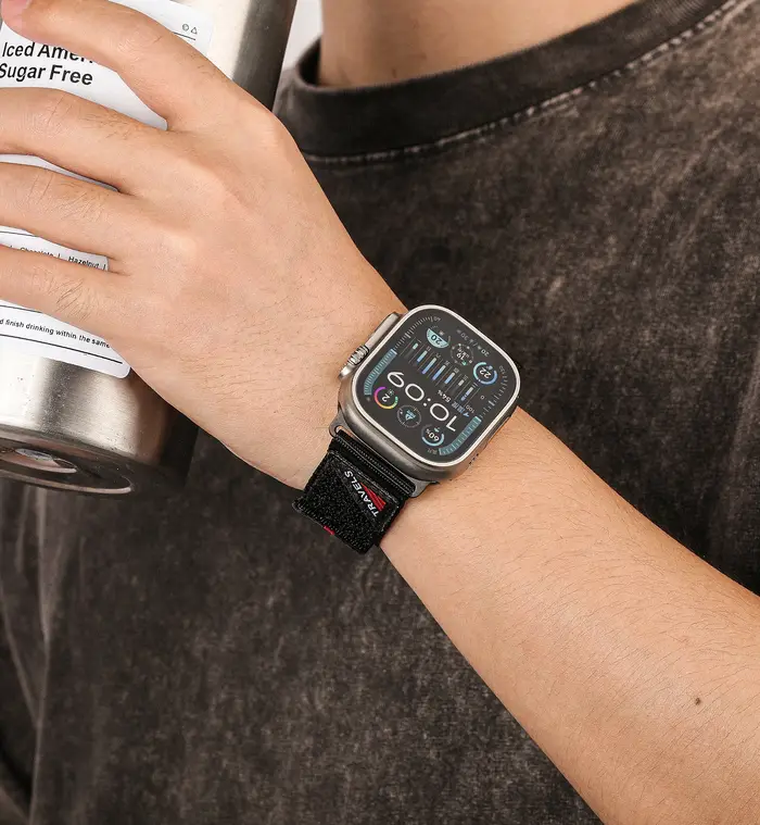 Bracelet de sport en nylon pour Apple Watch