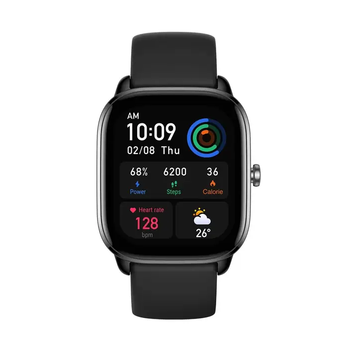 Amazfit GTS 4 Mini Smartwatch 1.65 "HD AMOLED Display plus de 120 modes sportifs compatibles avec Android et iOS nouvelle version mondiale
