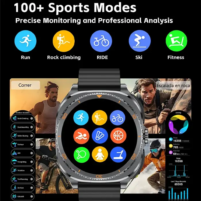 Nouvelle montre connectée 2-en-1 avec écouteurs