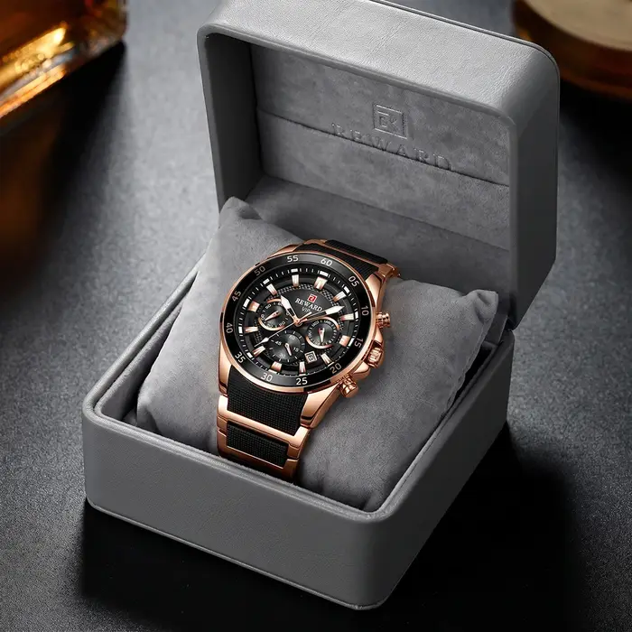 Montres de sport pour hommes à grand cadran