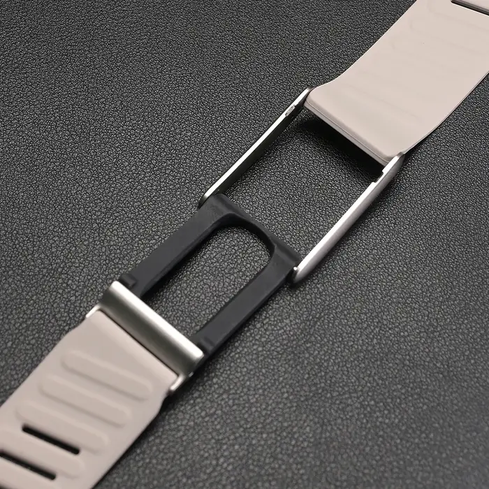 Bracelet de montre en silicone bicolore pour Google Fitbit Air Change To Whoop 5.0