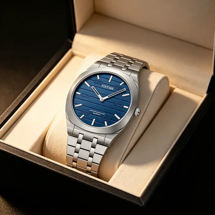 Montre Homme Vintage 'L'Œil de Dieu' Créative à Quartz à Aiguille Unique