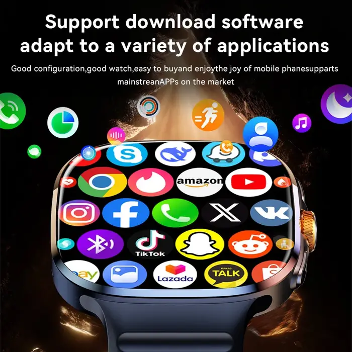 Montre connectée Android M99 avec écran AMOLED de 2