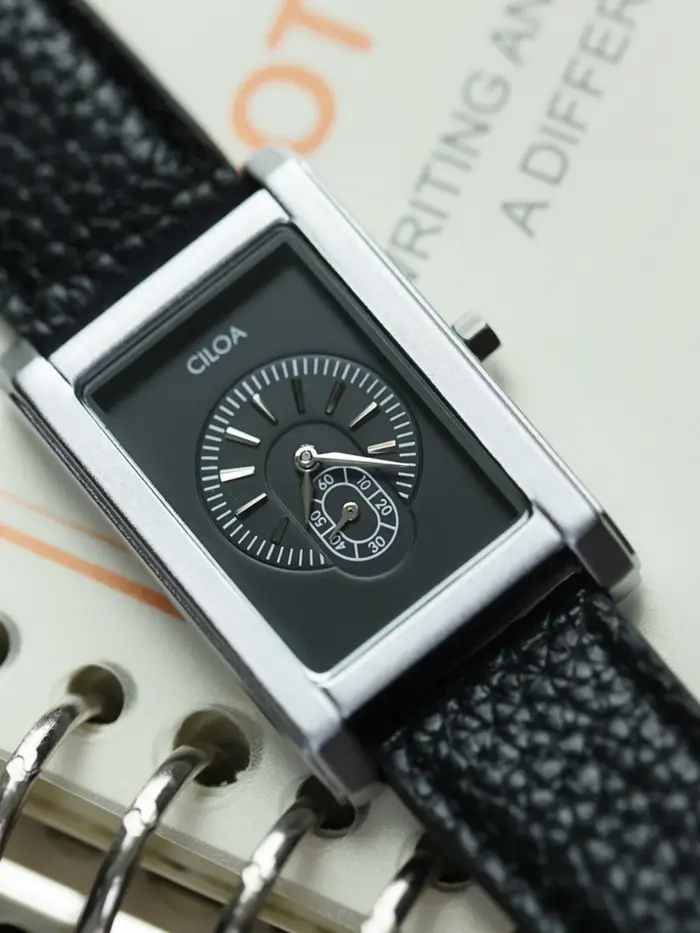 CILOAtank carré haute qualité montre hommes marque véritable cadeau rétro affaires hommes 2025 nouvelle étanche lumière luxe montre pour hommes