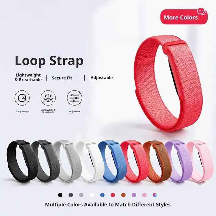 Bracelet de sport en nylon élastique réglable pour Google Fitbit Air