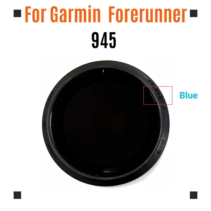 Écran LCD de remplacement pour montre Garmin Forerunner 945, pièces de réparation