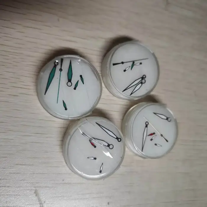 1 jeu d'aiguilles de montre à 6 broches pour mouvement 7750