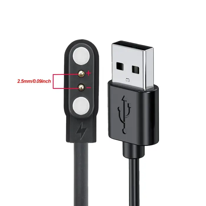 Câble de chargeur USB pour montre intelligente Mibro GS Pro Active Mibro A2 A3 T1 T2 C2 C3 C4 Mibro Lite 2 3 Pro