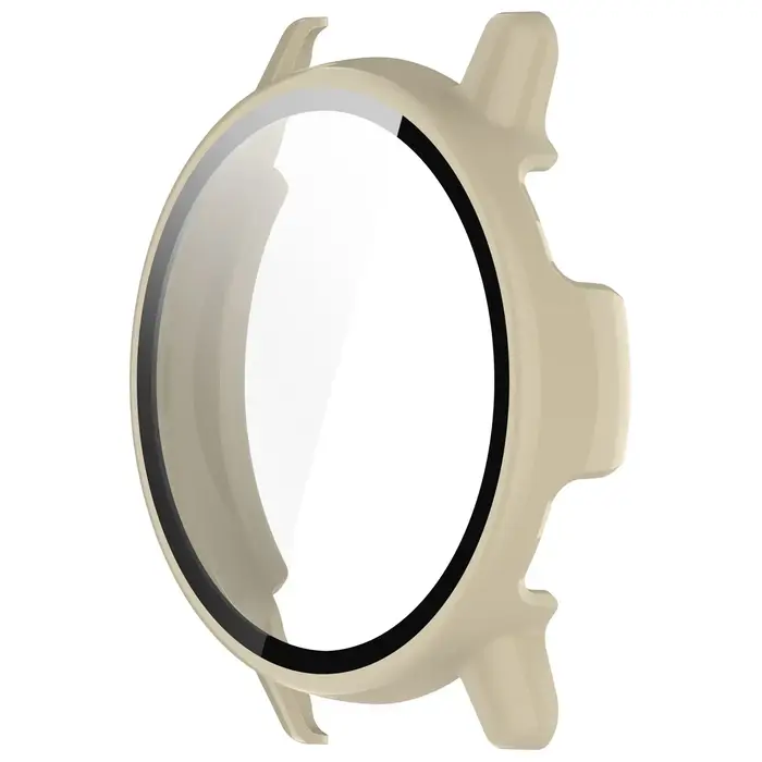 Nouveau verre trempé + PC étui pour Garmin Vivoactive 5 anti-rayures protecteur d'écran housse de pr
