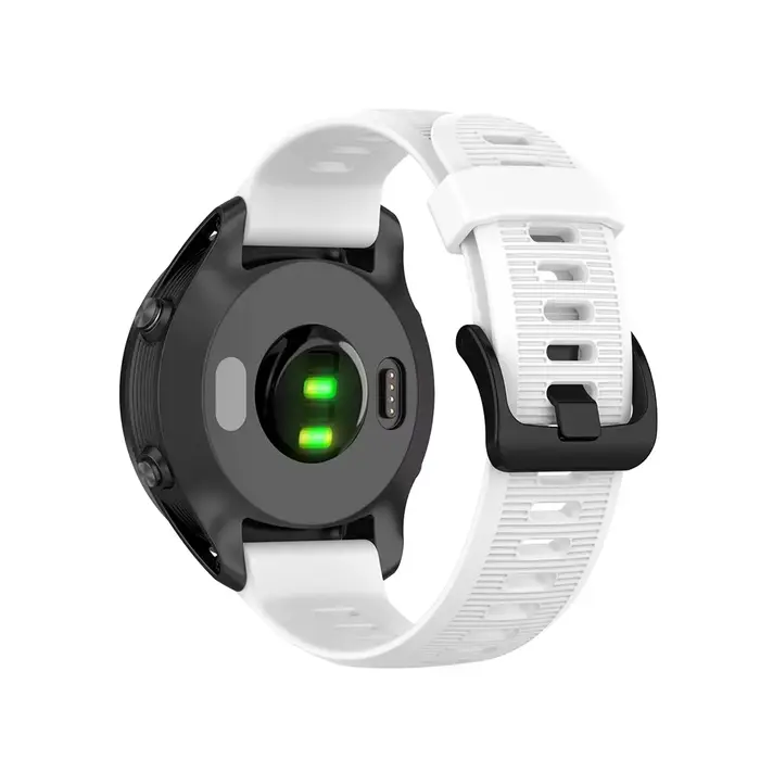 Bracelet de montre en silicone de 22 mm pour Garmin Forerunner 945, compatible avec les modèles Forerunner 970, 965, 955, 935, 745