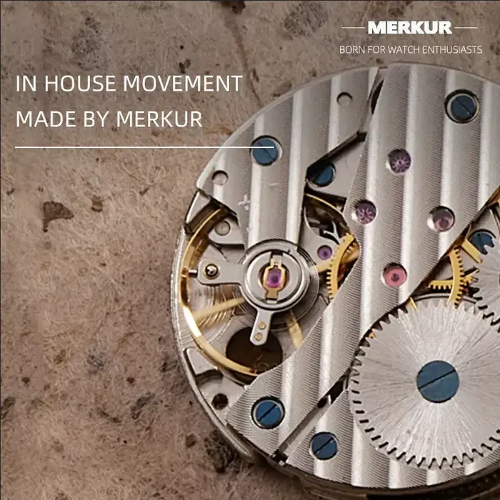 Merkur – montre mécanique pour hommes