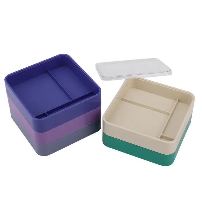 Boîte de rangement de pièces de montre, boîte de pièces de montre à 5 couches, boîte de rangement de pièces de montre, outils de montre pour pièces de quincaillerie de mouvement de composants à vis