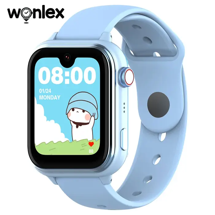 Wonlex KT37 enfants montre intelligente 4G WiFi Position Tracker AI Assistant vocal GPS montre appel