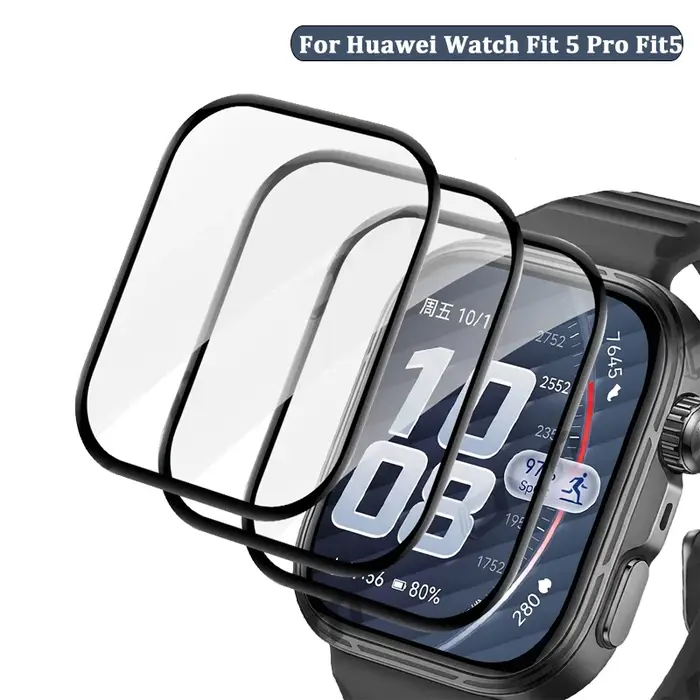 Film de protection à couverture complète pour HUAWEI Watch Fit 5 Fit 5 4 Pro 3, protecteur d'écran P