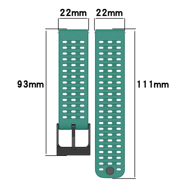Bracelet en Silicone de 22MM pour montre intelligente Suunto 5 9 Peak Pro