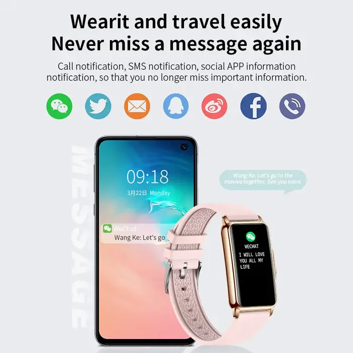 LIGE podomètre Bluetooth appel montre intelligente musique Fitness sport Bracelet sang oxygène moniteur de sommeil 1.47 pouces Smartwatch dame