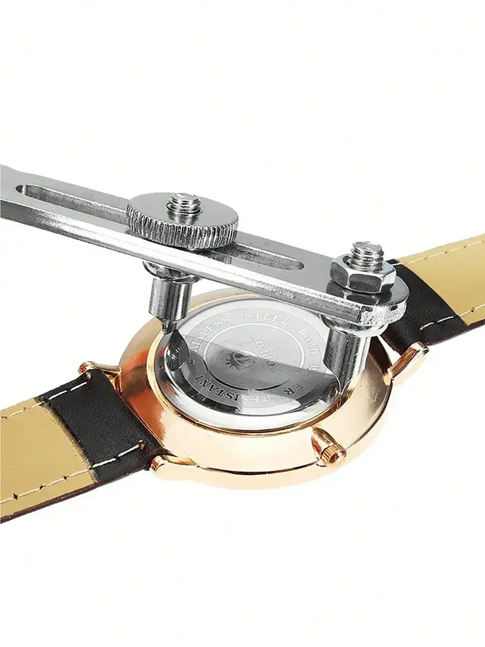 Outils de montre, ouvre-montre réglable, boîtier arrière, presse plus proche, dissolvant, réparation
