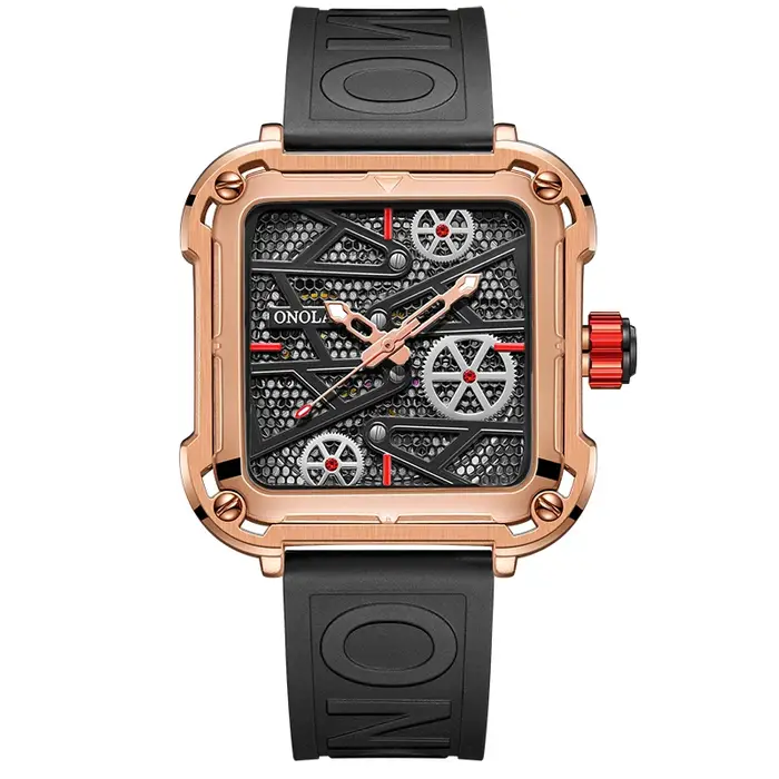 Onola-Montre mécanique automatique pour homme