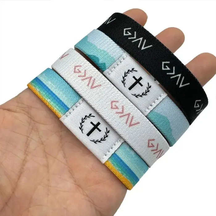 Bracelets bibliques portables à la mode, étanche, élastique, capteur intelligent avec Bracelets religieux NFC, bijoux cadeaux