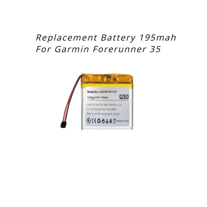 Batterie de remplacement pour Garmin Forerunner 30 35 45 45S 55 Swim 2 3 Swim3