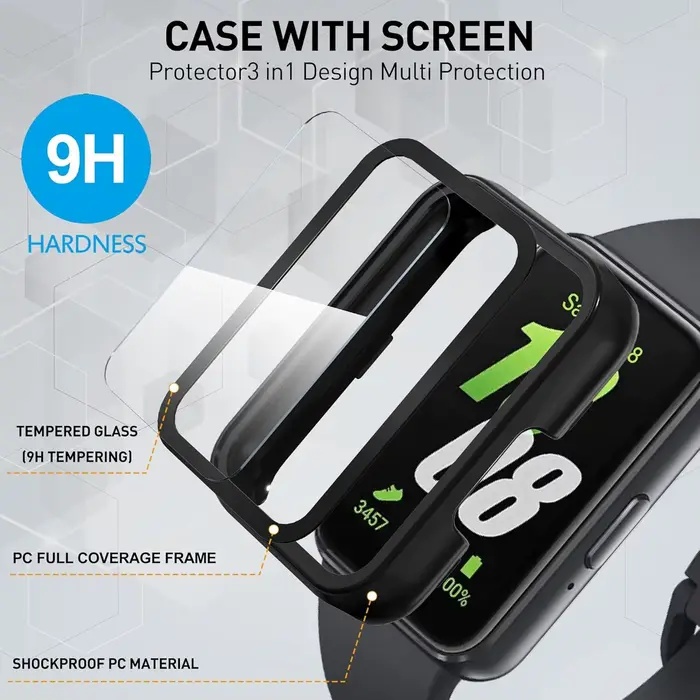 Étui de montre mat pour Samsung Galaxy Fit3