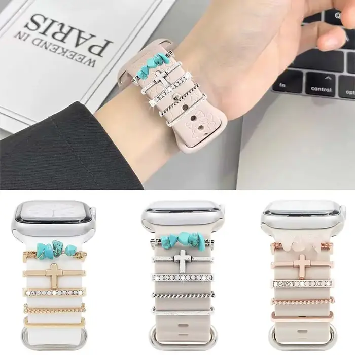Bracelet de montre en métal créatif