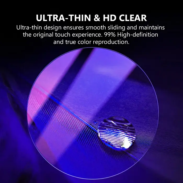 Film de protection d'écran en verre trempé pour montre intelligente