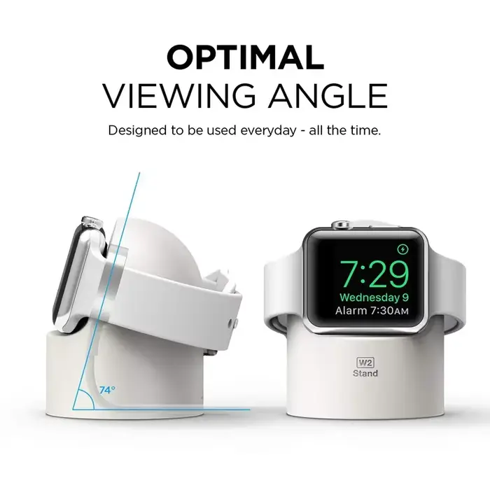 Support de chargeur pour Apple Watch série Ultra/8/SE2/7/6/SE/4/3 49mm/45mm/44mm/42mm/41mm/40mm/38mm