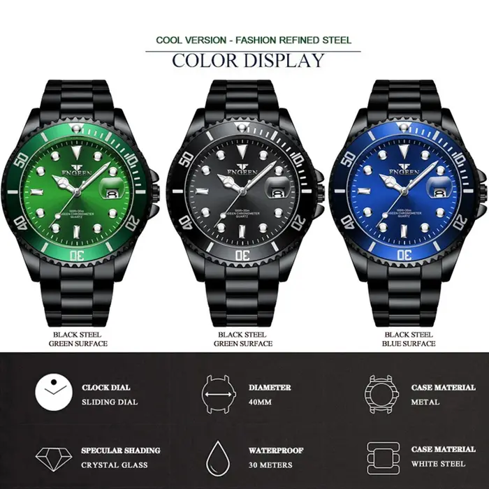 Montres pour hommes FNGEEN