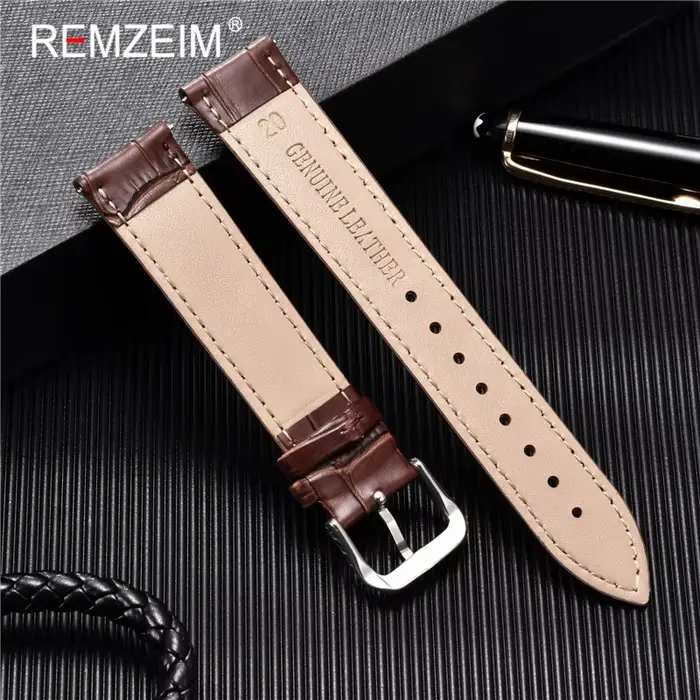 Bracelet de montre en cuir de veau